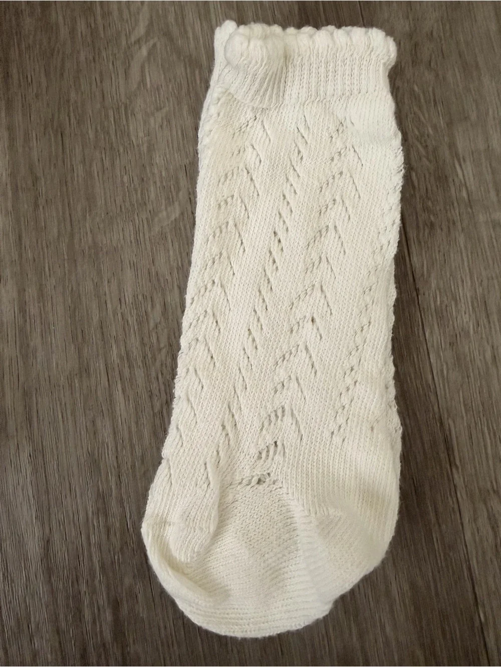 x2 Kyte baby & x2 No Name Knit Baby Knee high Socks Set - Cream, White & Pink